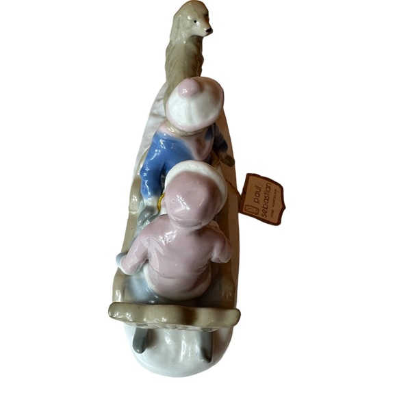 Paul Sebastian Sleigh Ride Handcrafted Made in Republic of China - Picture 4 of 5